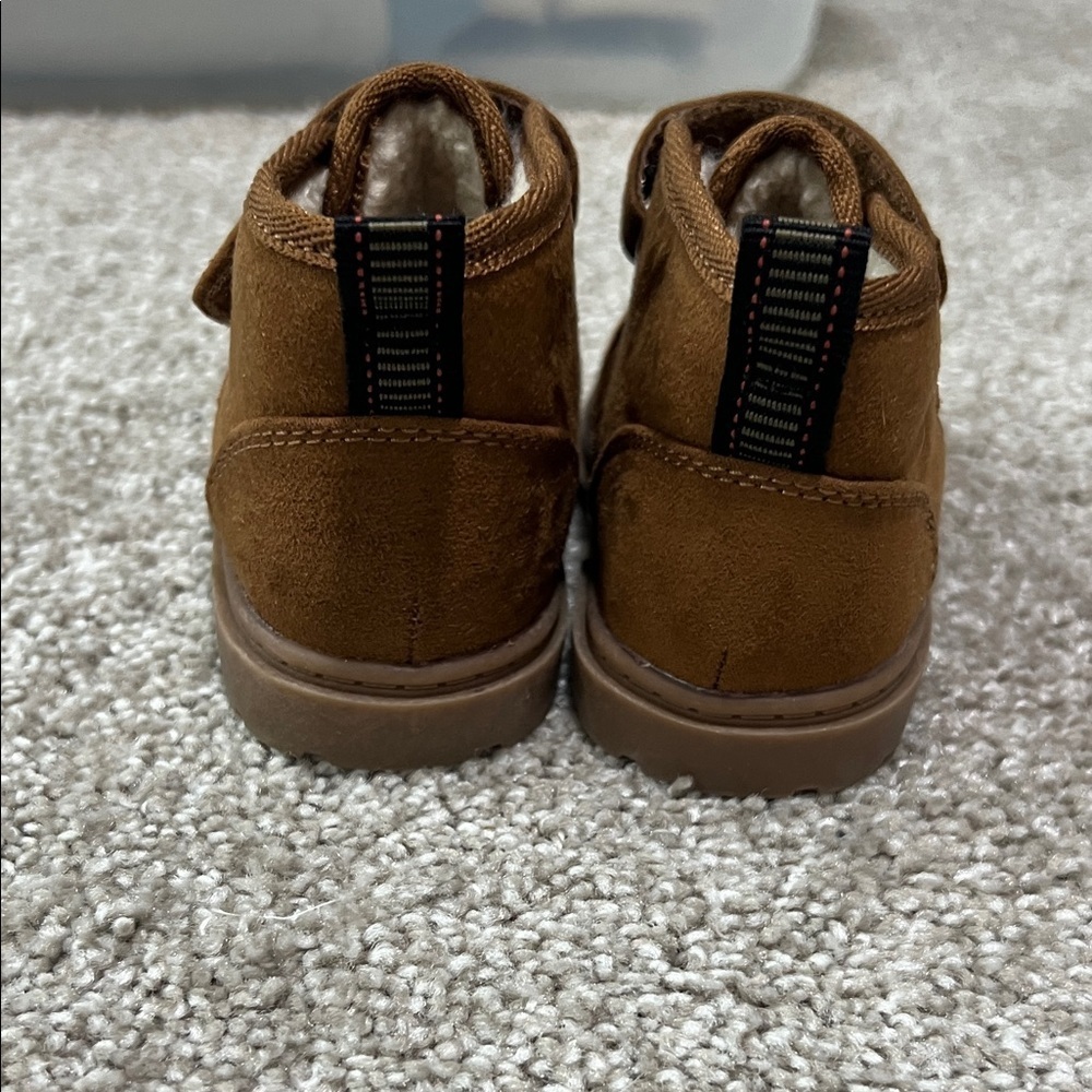 Cat & Jack Brown Kids Boots - Picture 3 of 4